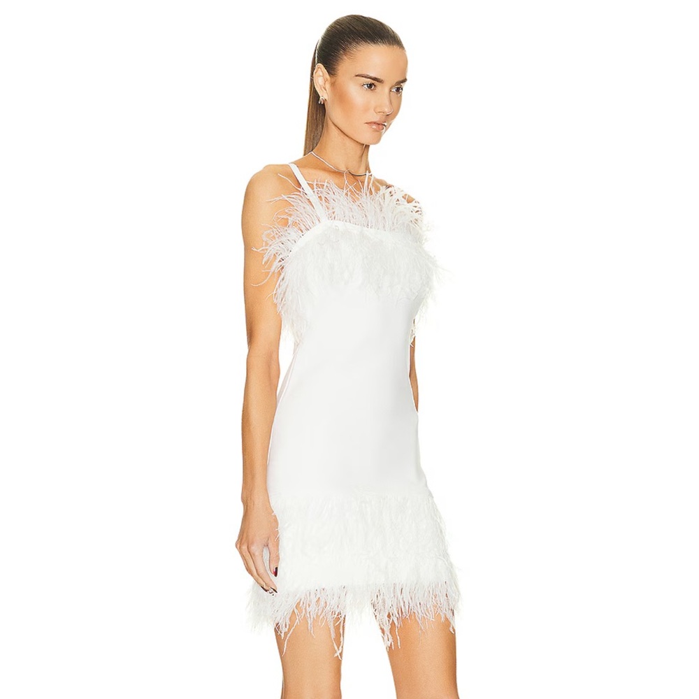 Staud Etta dress white